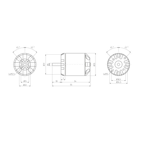 Combo set KAVAN C3536-850 + KAVAN R-40B